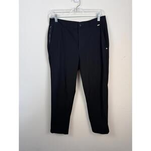Vuori Men's Fleet Performance Stretch Jogger Pants Black Size Medium